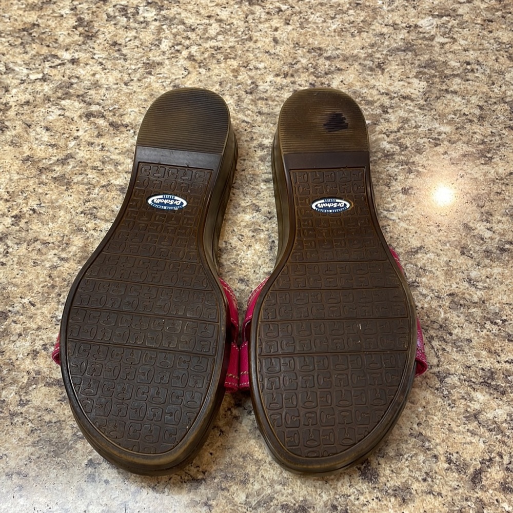 Dr. Scholl’s Advanced Comfort Series Slide On Sandals. Pink. Size 8.  EUC - Picture 9 of 10